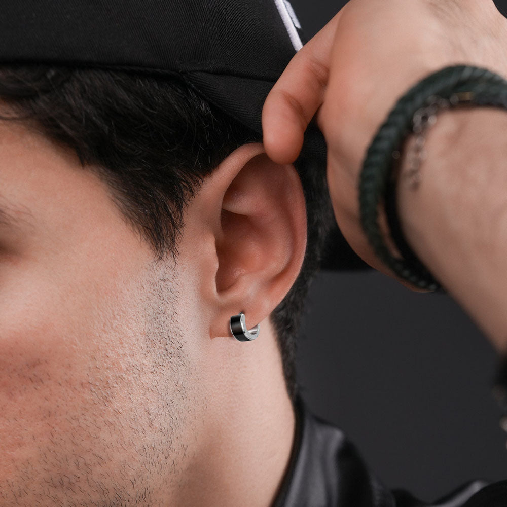 POLICE Herren Ohrringe Edge