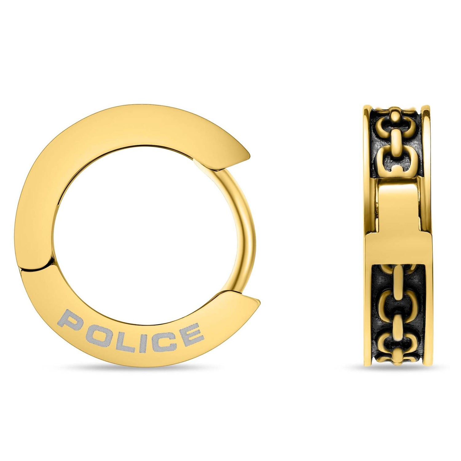 POLICE Herren Ohrringe Chainset