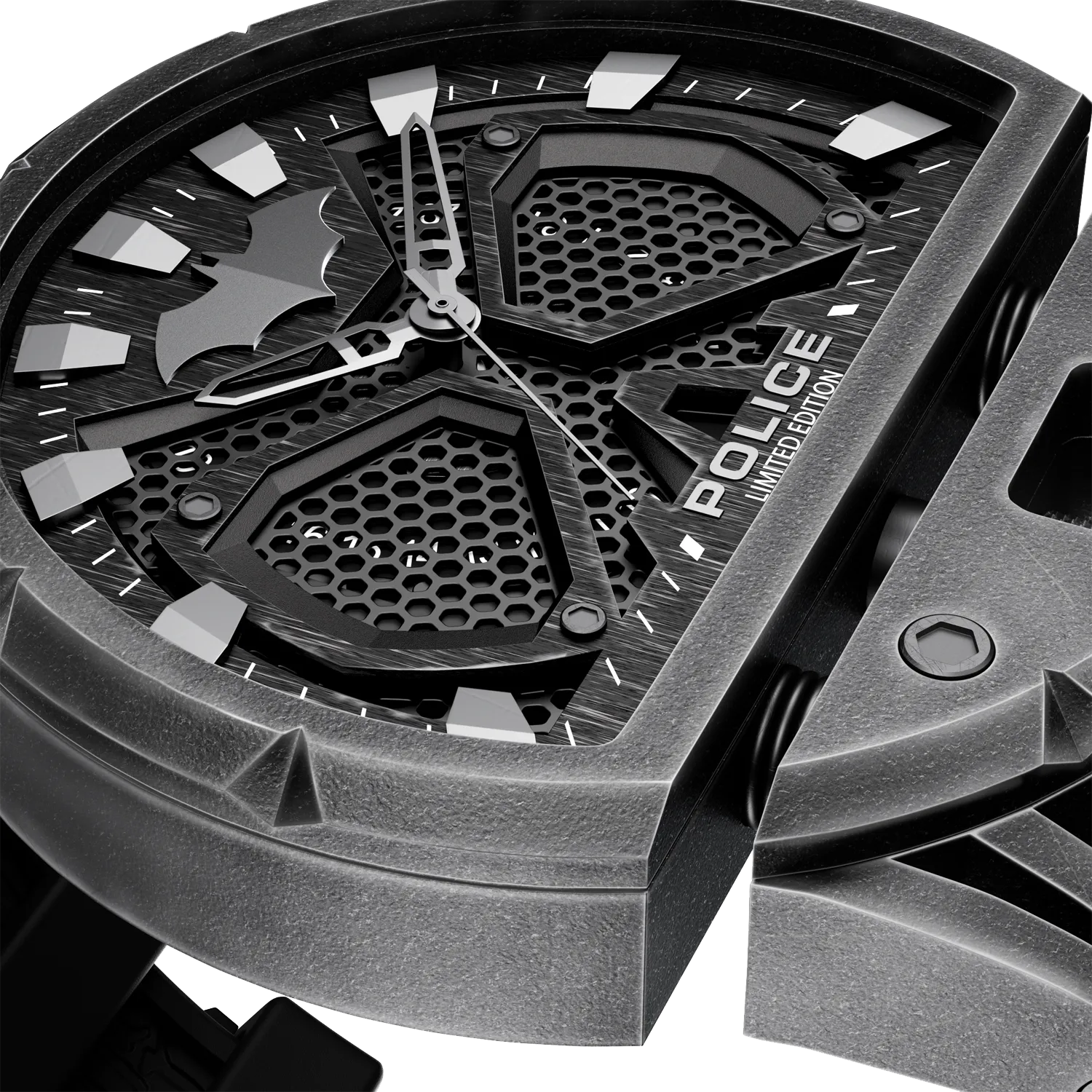 BATMAN x POLICE DARK SIDE Herrenuhr Limited Edition
