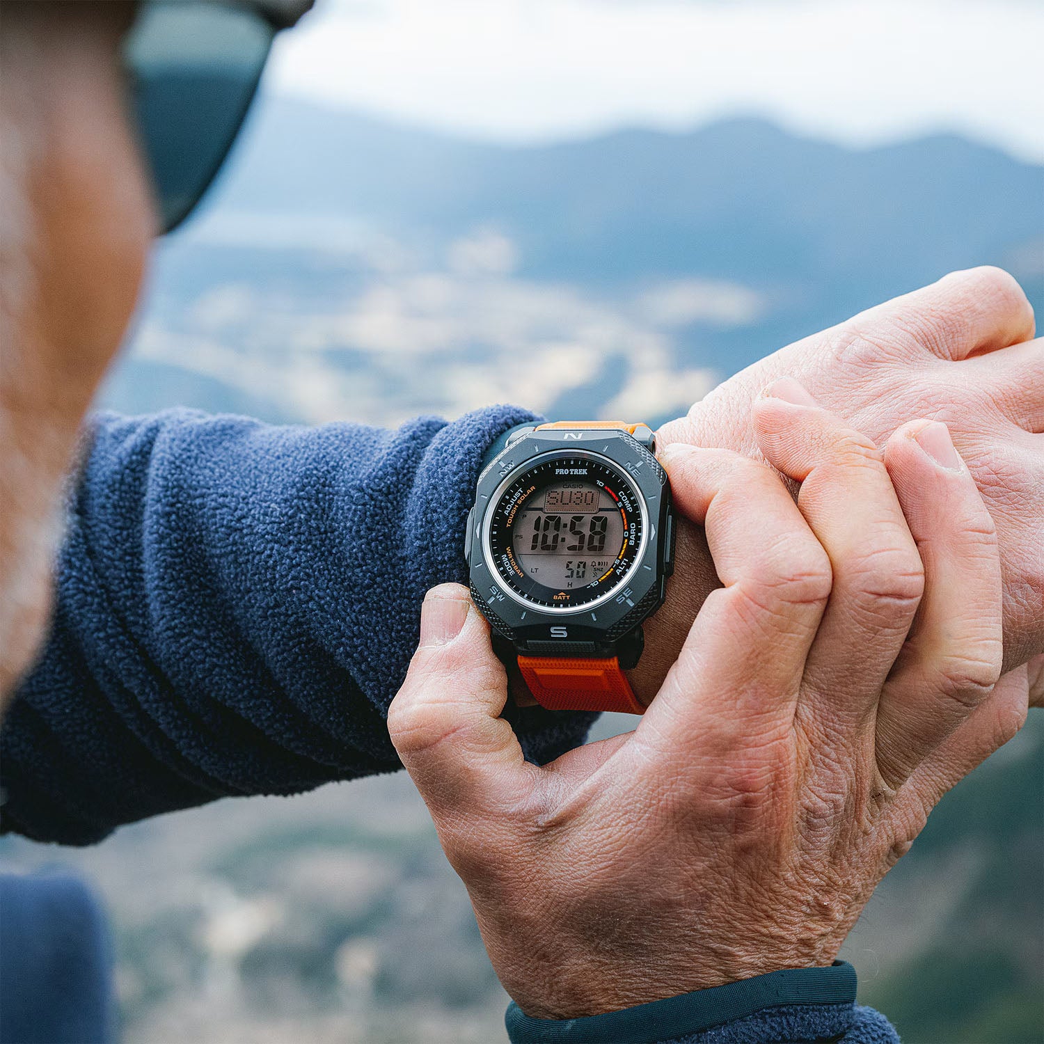 CASIO PRO TREK Solar Herrenuhr