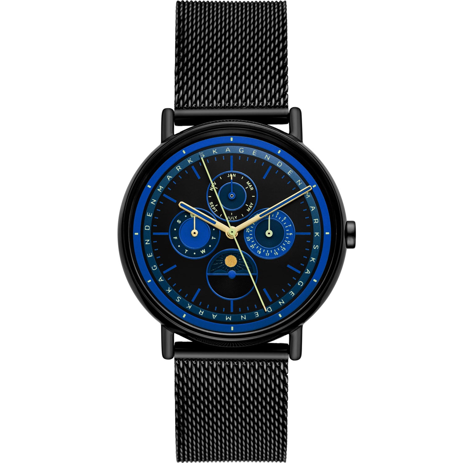 Skagen Herrenuhr Signatur Multifunktion