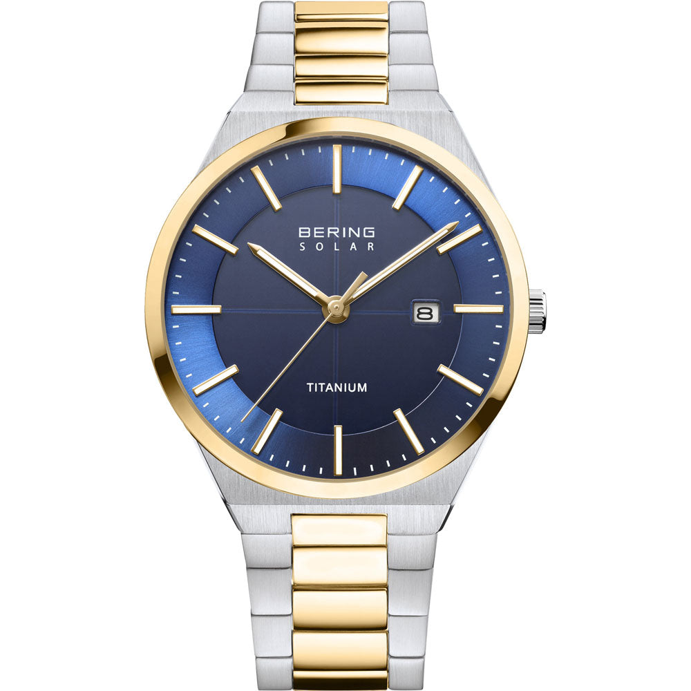 BERING Solar Titanium Herrenuhr