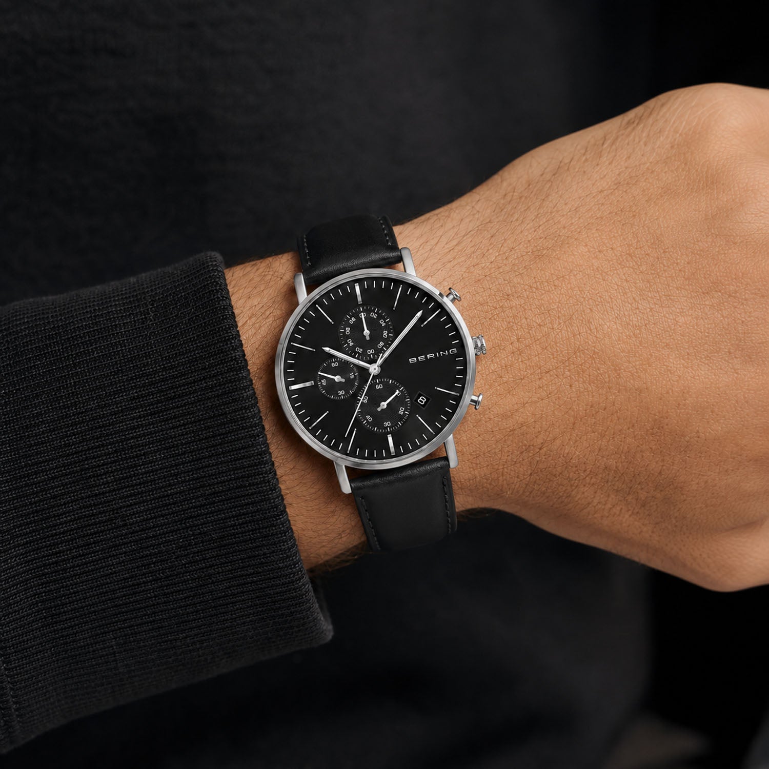 BERING Classic Herrenuhr Chronograph