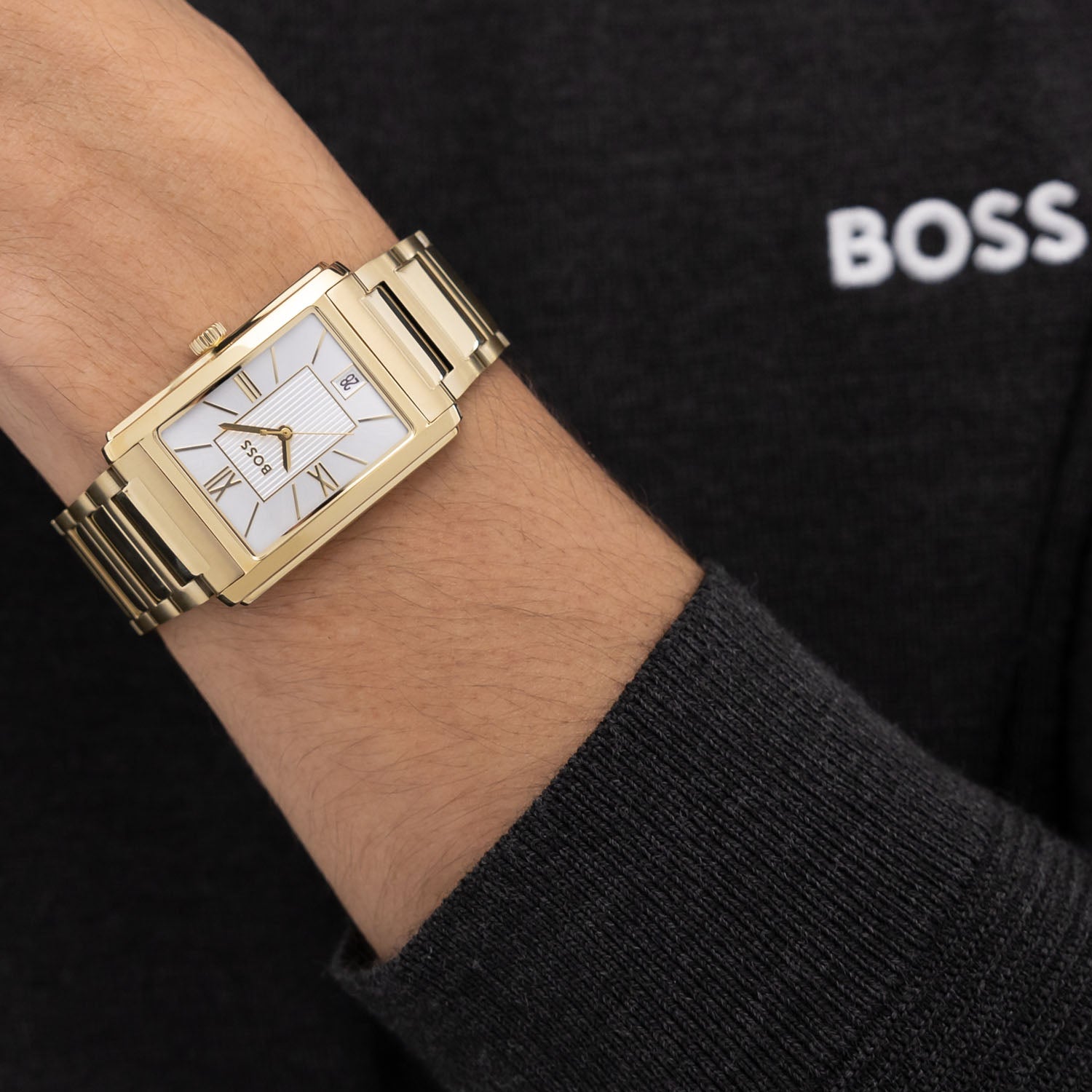 BOSS Herrenuhr Principle Dress