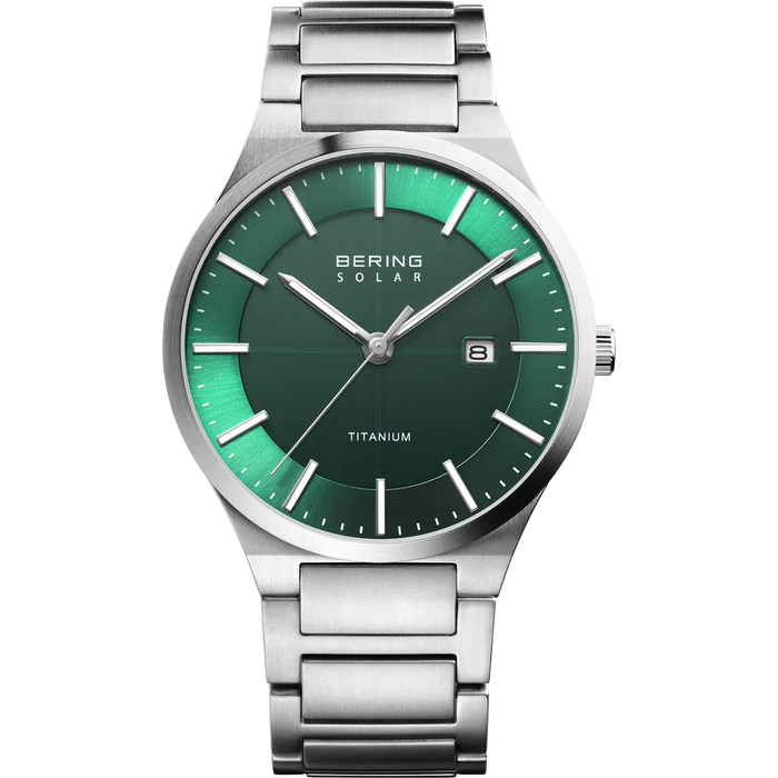 BERING Solar & Titanium Herrenuhr