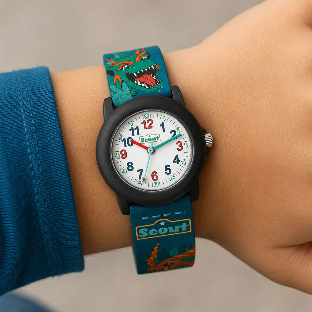 Scout Kinderuhr Crystal Drache
