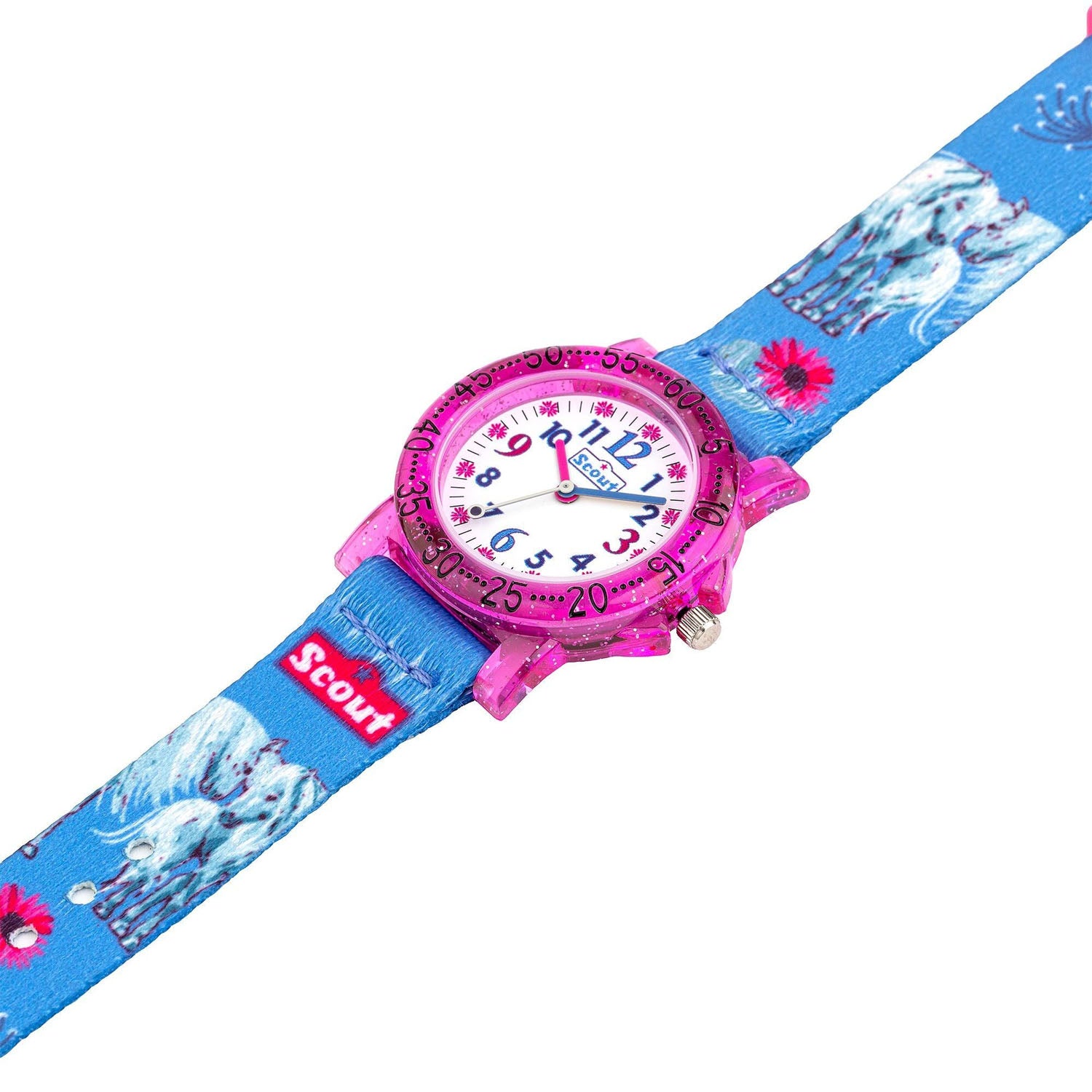 Scout Kinderuhr The IT-Collection Pferde & Blumen