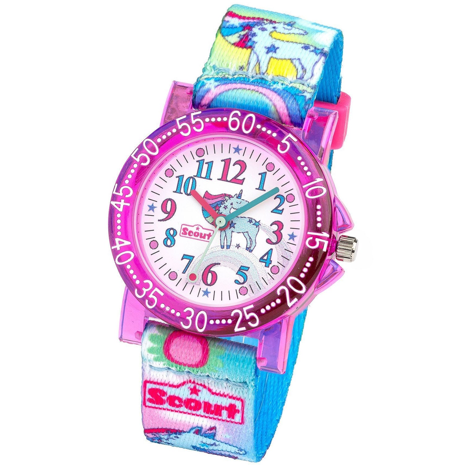 Scout Kinderuhr The IT-Collection mit Blumen- & Einhornmotiven
