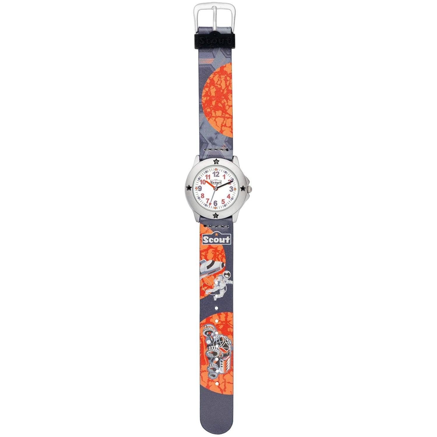 Scout Kinderuhr Star Kids Weltraum, Astronaut & Raumschiff
