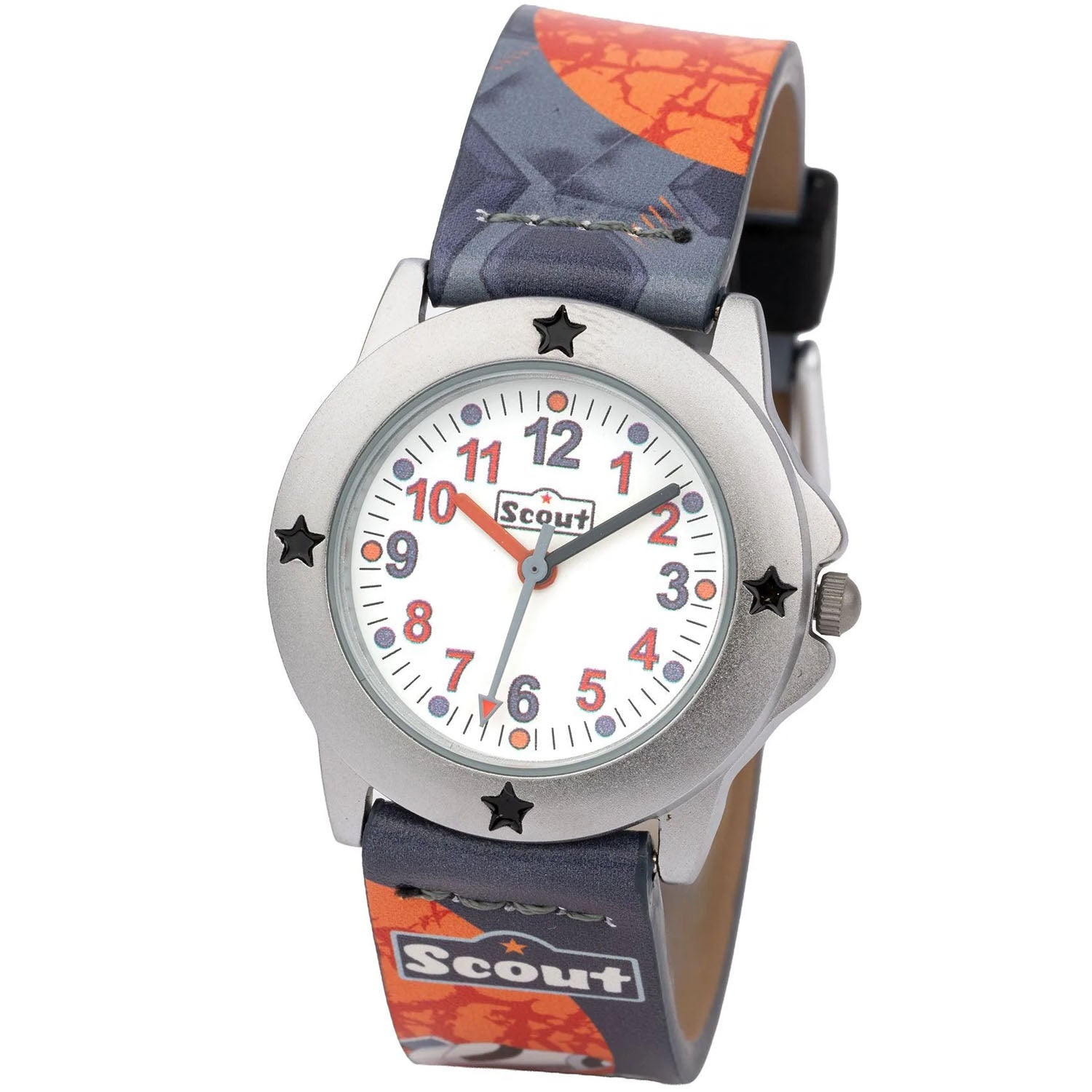 Scout Kinderuhr Star Kids Weltraum, Astronaut & Raumschiff