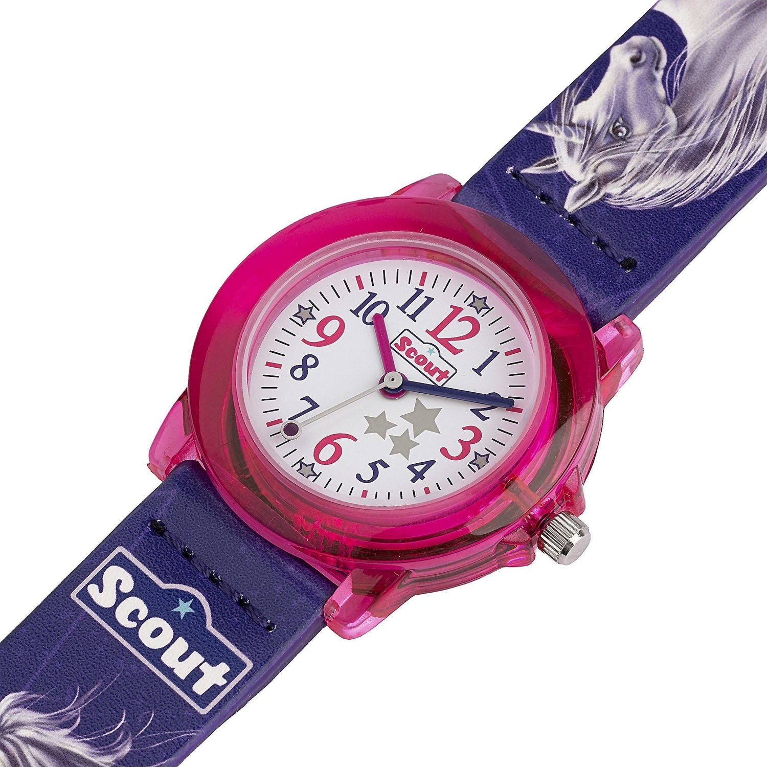 Scout Kinderuhr Crystal Einhorn