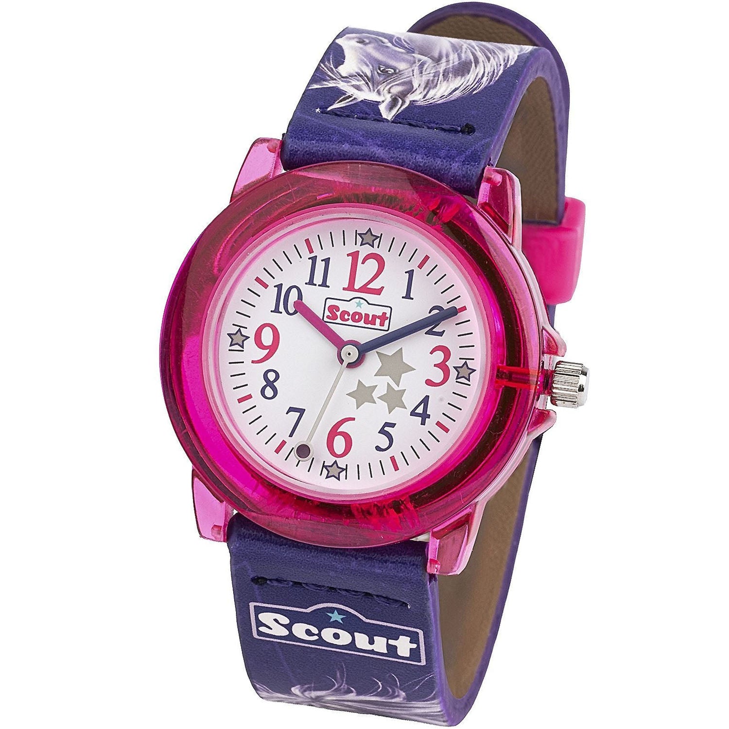 Scout Kinderuhr Crystal Einhorn