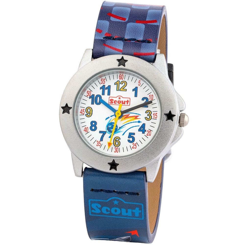 Scout Kinderuhr Star Kids mit Weltraum-Motiven