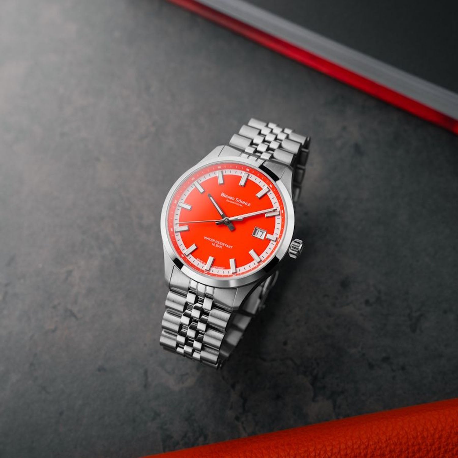 Bruno Söhnle Herrenuhr Turin Automatik "Bright Red" (2026)