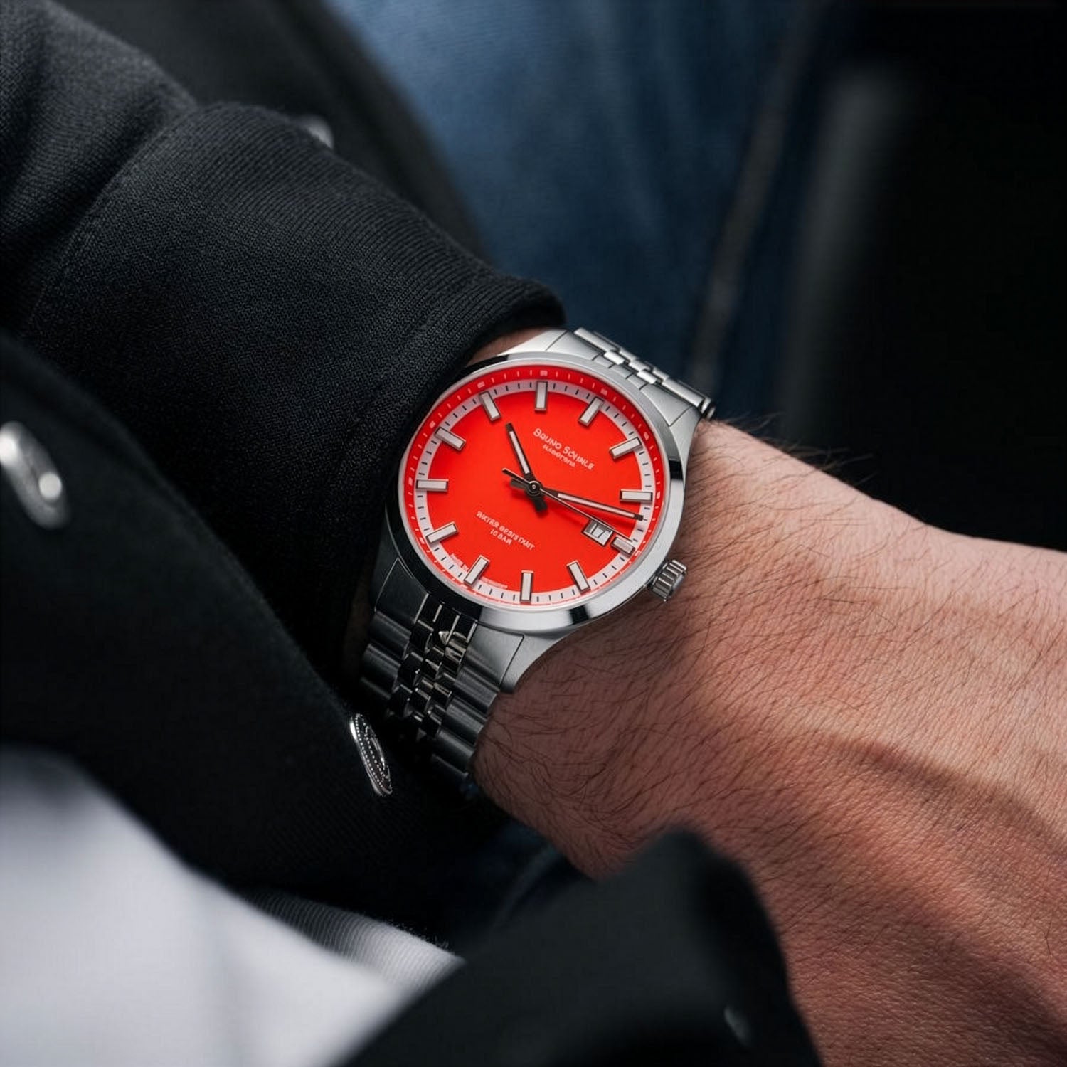 Bruno Söhnle Herrenuhr Turin Automatik "Bright Red" (2026)