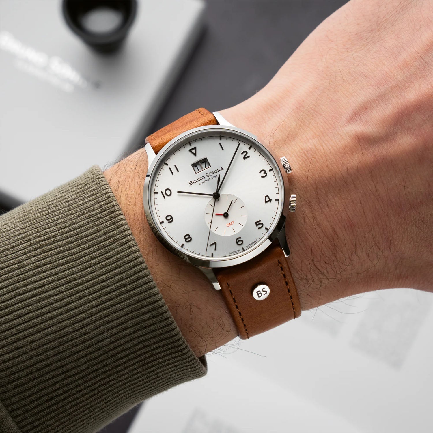 Bruno Söhnle Herrenuhr Brunello GMT
