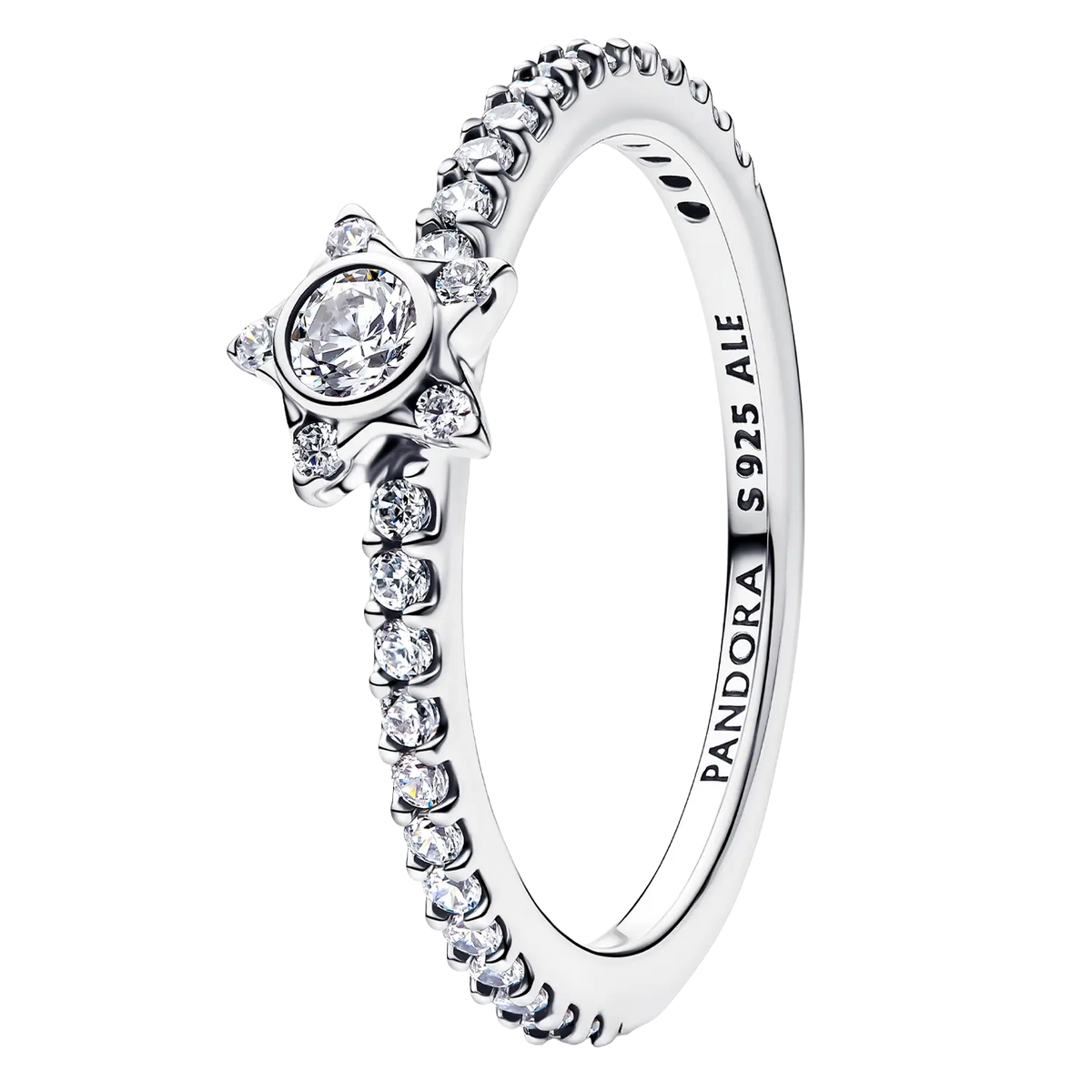 Pandora Funkelnder Stern Pavé Ring