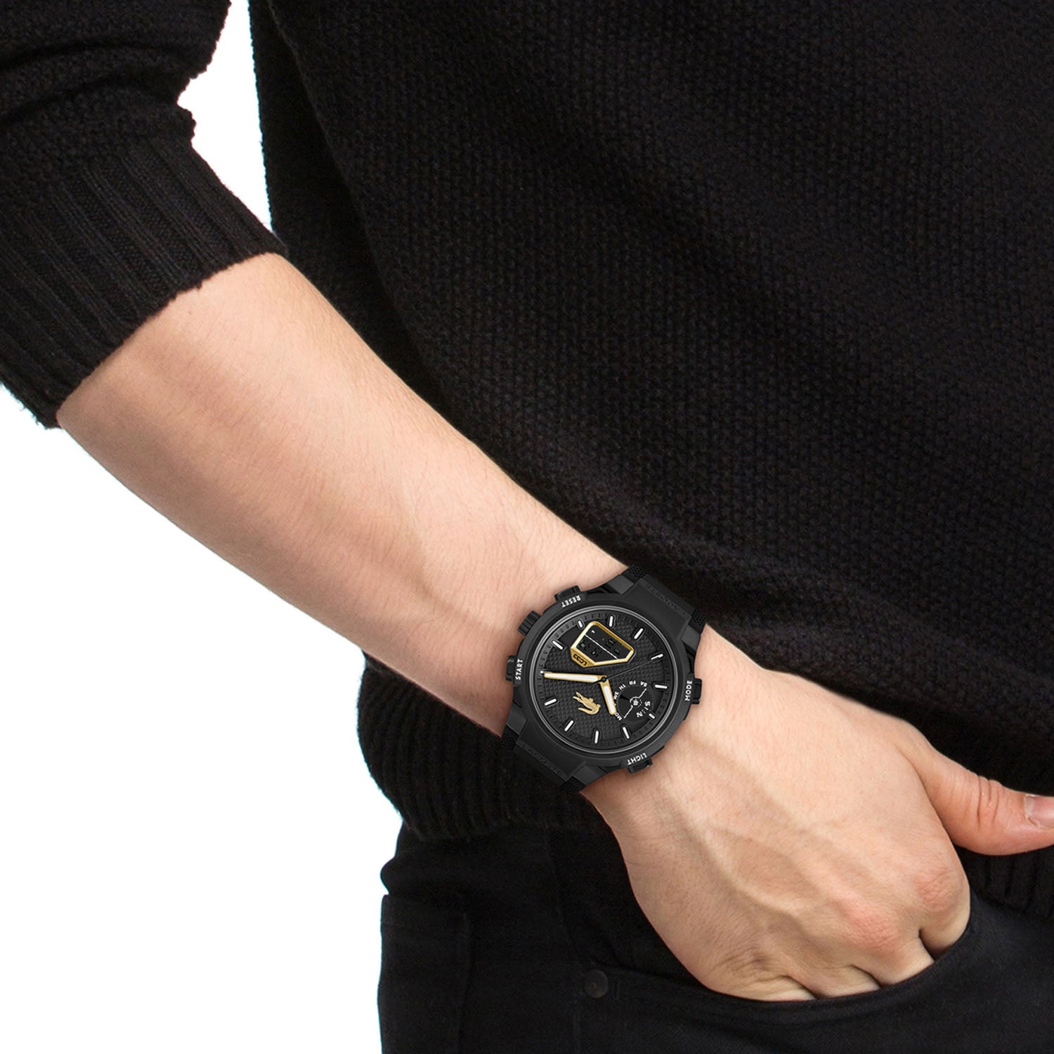 Lacoste Herrenuhr LC33 - Analog & Digital