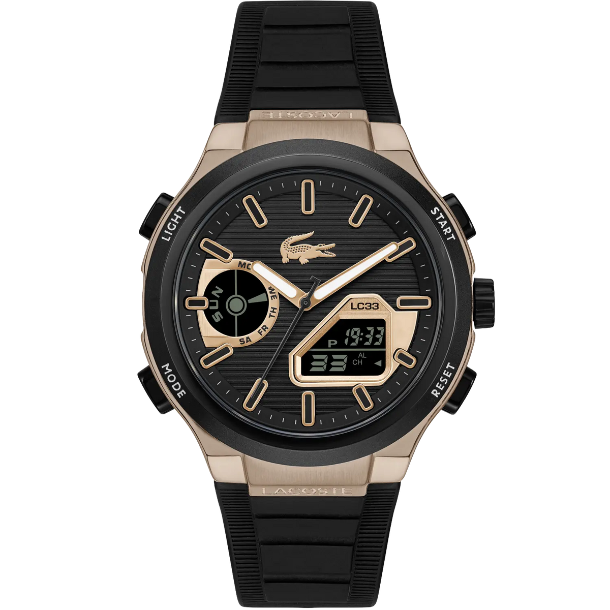 Lacoste Herrenuhr LC33 - Analog & Digital