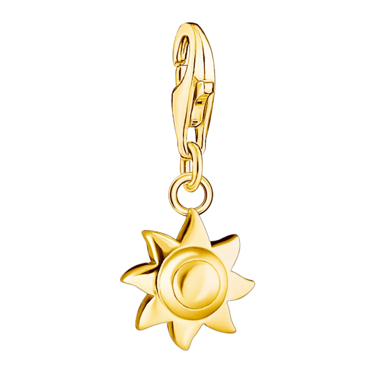 Thomas Sabo Charm-Anhänger Sonne vergoldet - Original