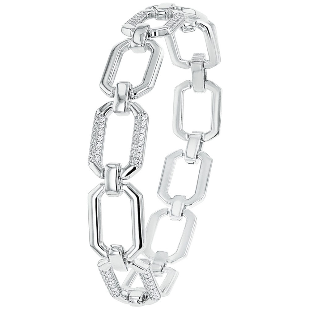 JOOP! Damen Armband Silber mit Zirkonia