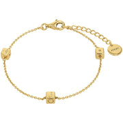 JOOP! Damen Armband Silber vergoldet