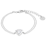 JOOP! Damen Armband mit Herzanhänger