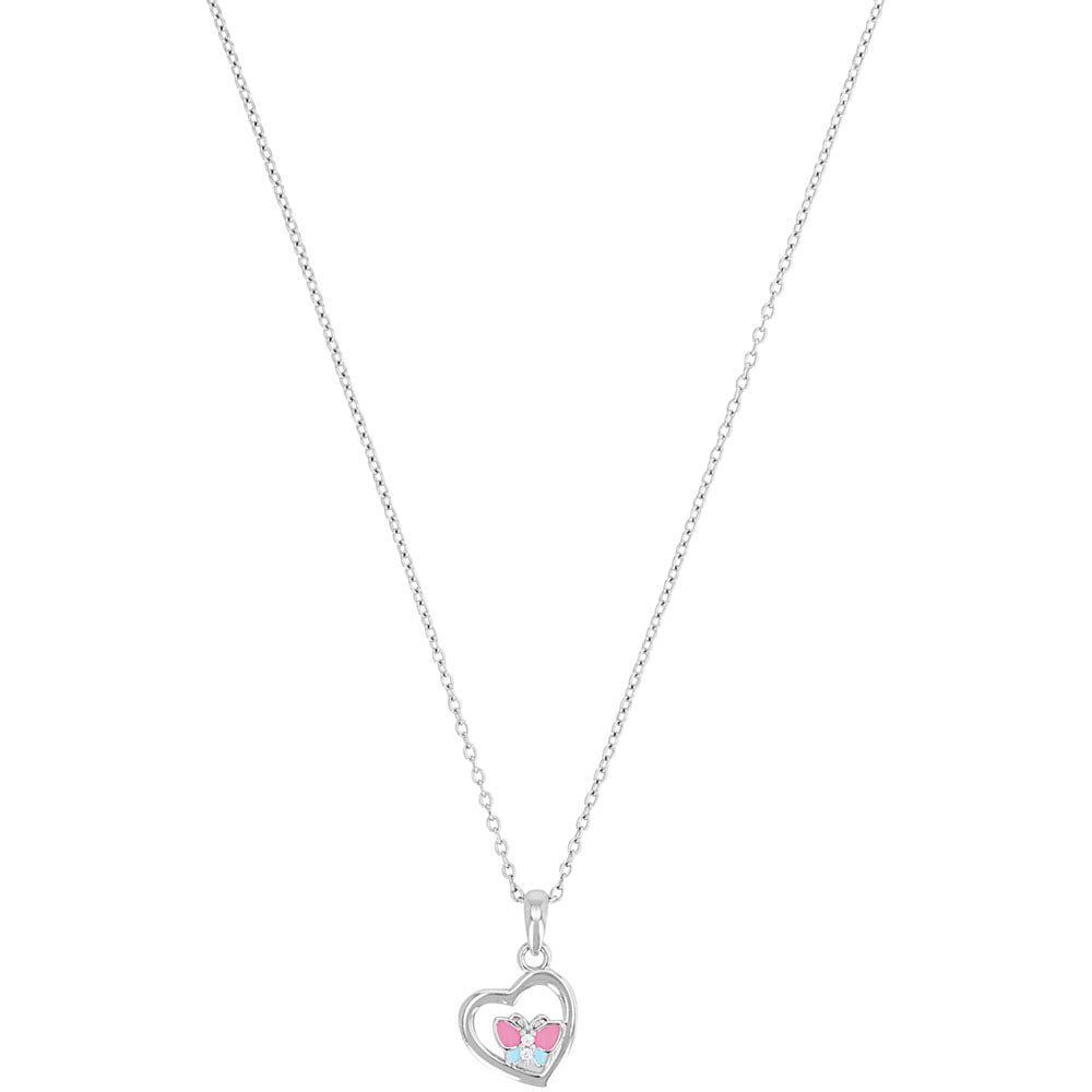 Prinzessin Lillifee Halskette mit Herz & Schmetterling