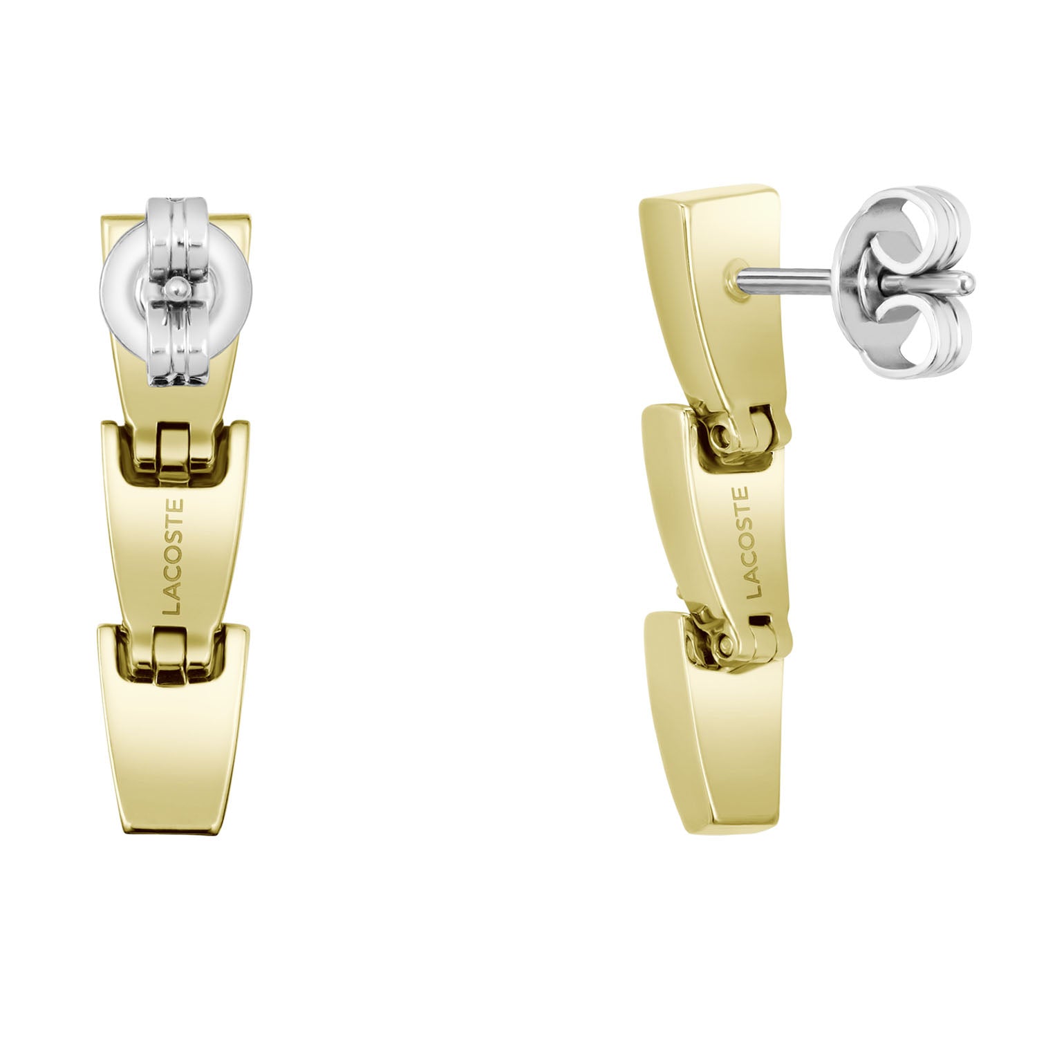 Lacoste Damen Ohrstecker Crocodelle