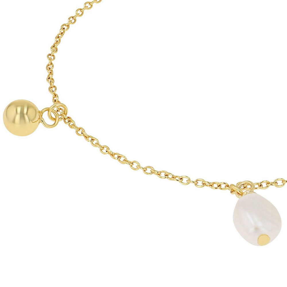 s.Oliver Damen Armband mit Perle und Kugeln