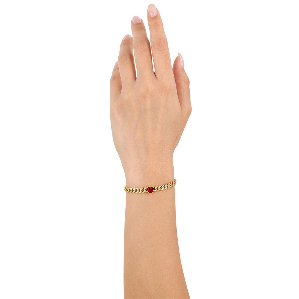 s.Oliver Damen Armband mit Herz
