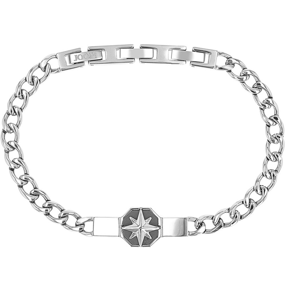 JOOP! Herren Armband mit Kompass-Motiv