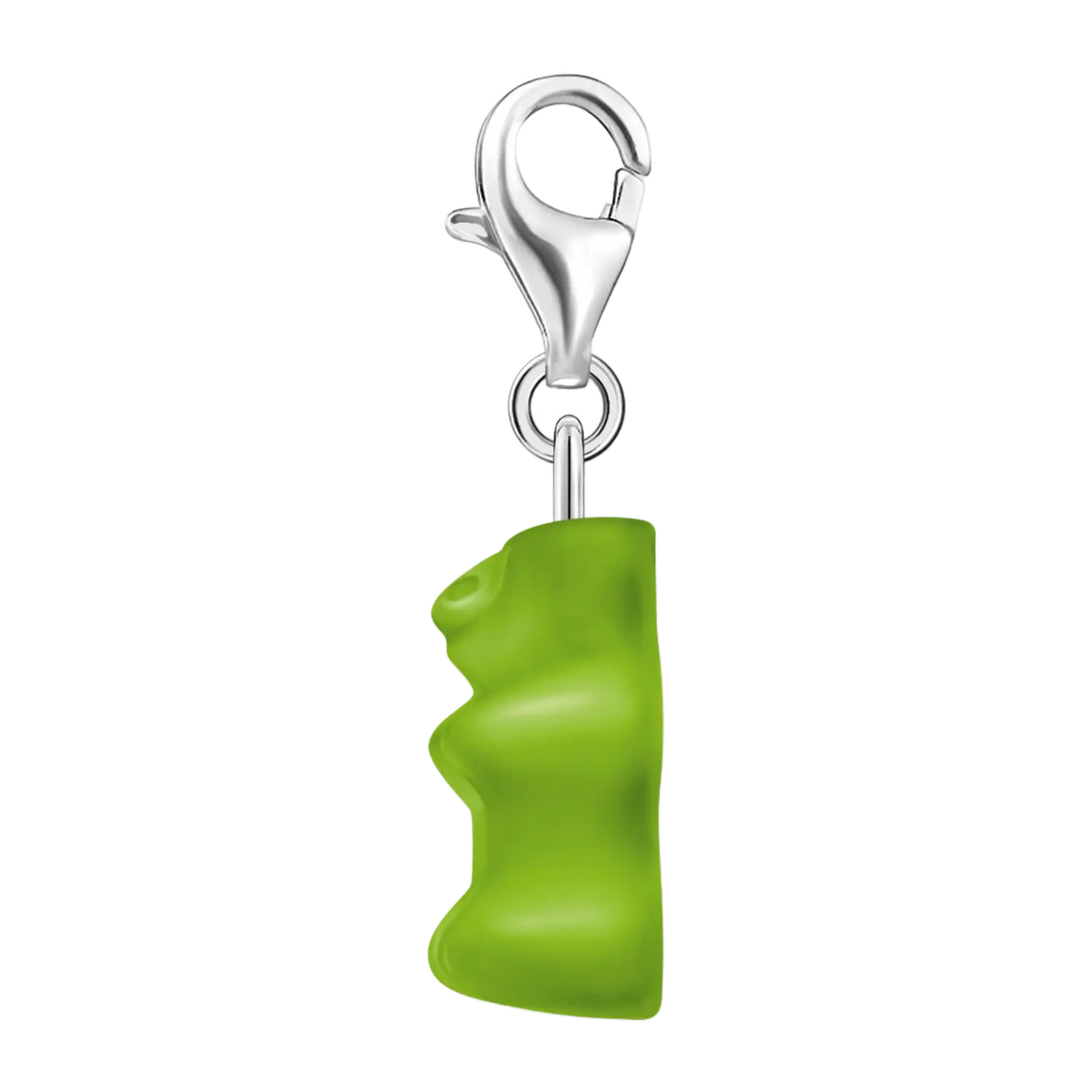 Thomas Sabo Charm-Goldbären-Anhänger in Grün Silber - Original