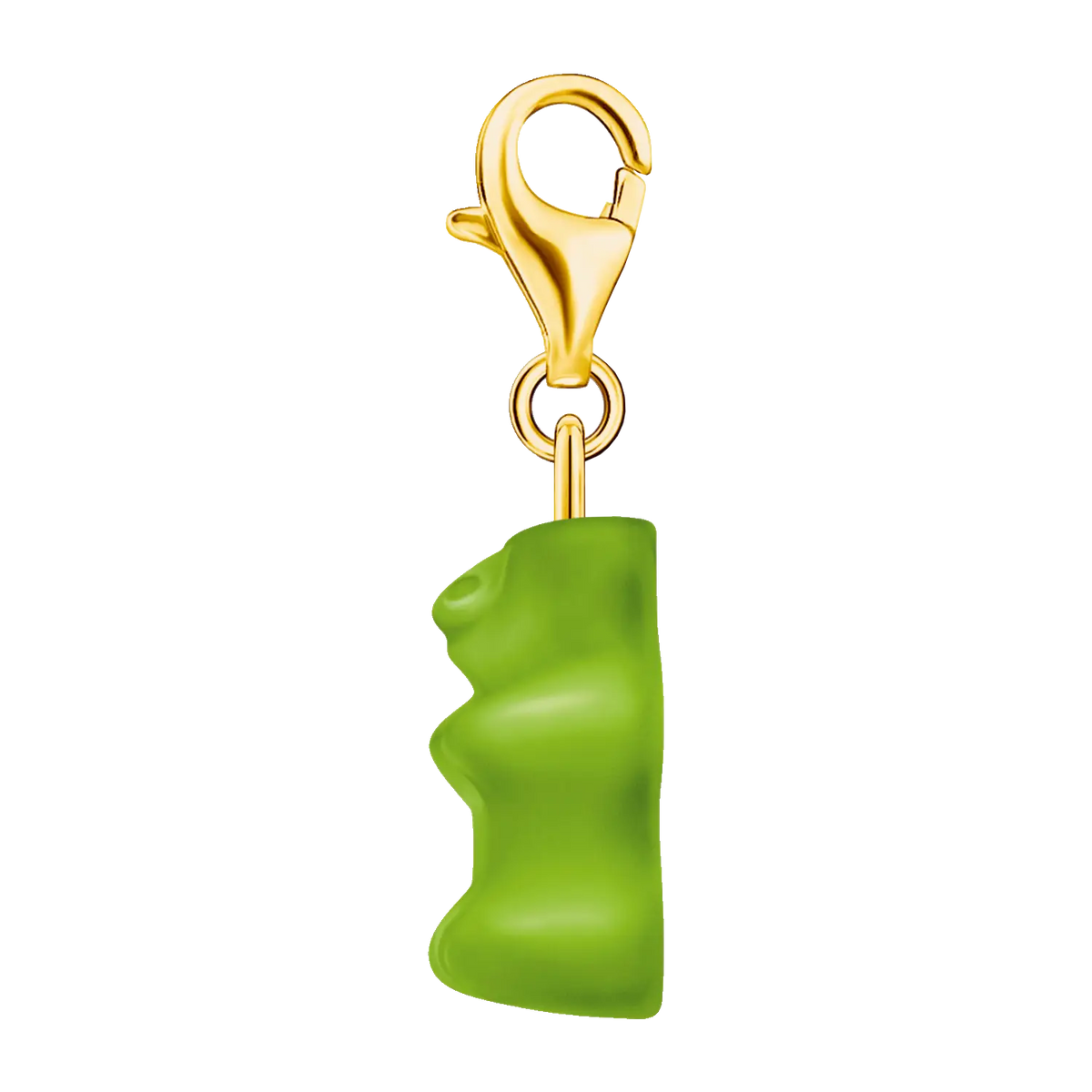 Thomas Sabo Charm-Goldbären-Anhänger in Grün Gold - Original