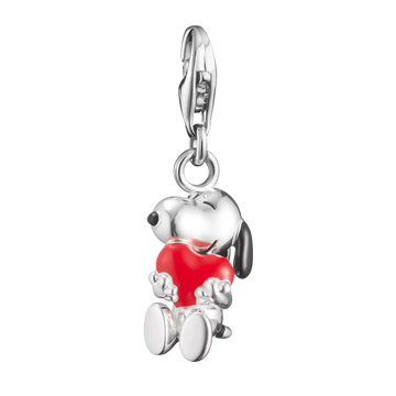 Thomas Sabo Peanuts™ Charm Snoopy mit Herz – Original