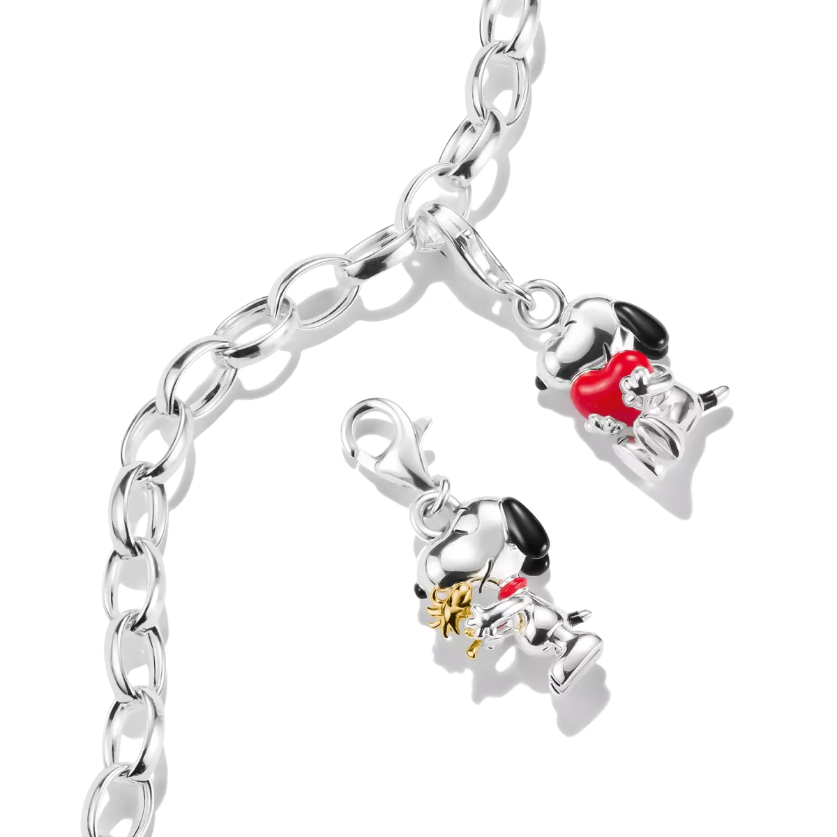 Thomas Sabo Peanuts™ Charm Snoopy mit Woodstock Friends – Original