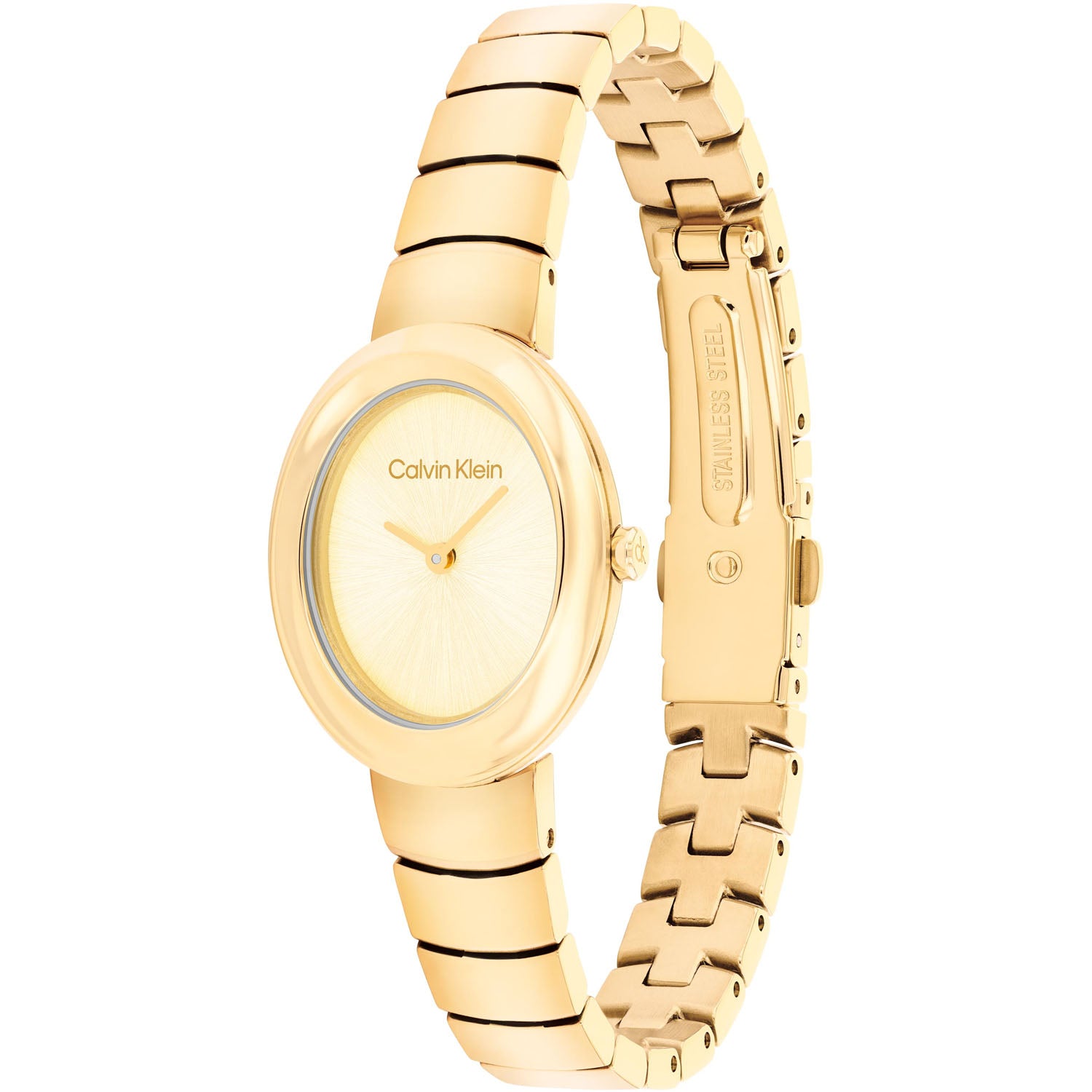 Calvin Klein Damenuhr Twisted Bezel