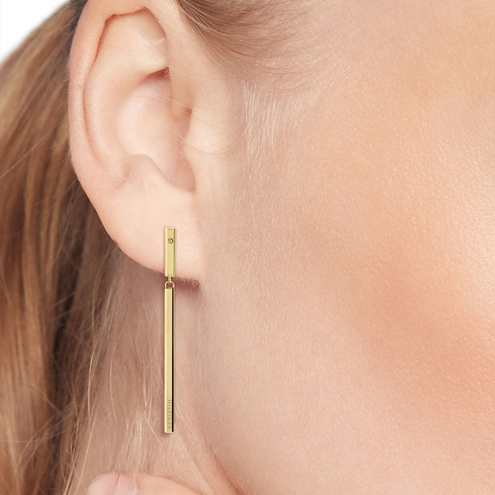 Tommy Hilfiger Damen Ohrstecker Linear