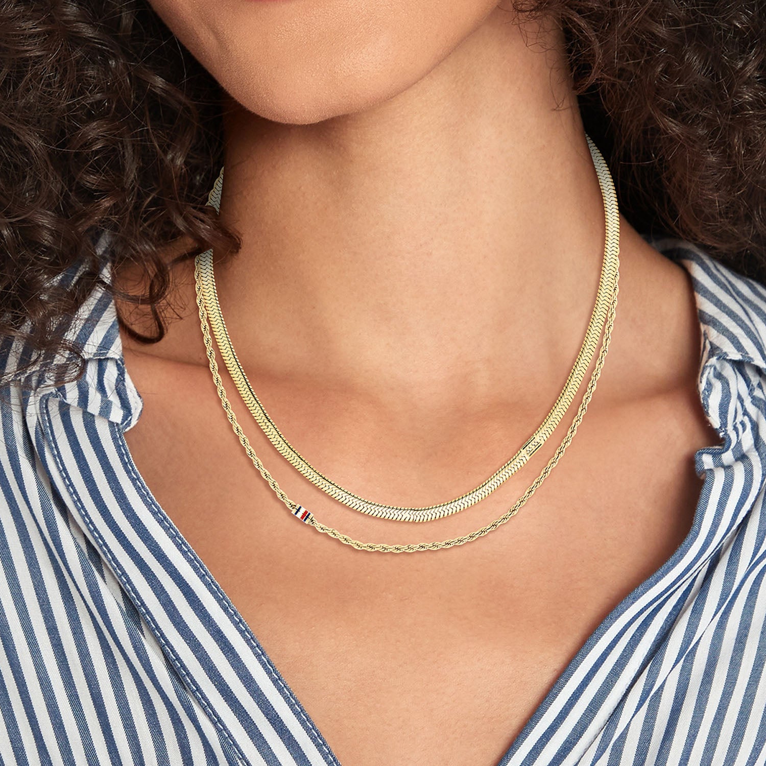 Tommy Hilfiger Damenkette Layered Set