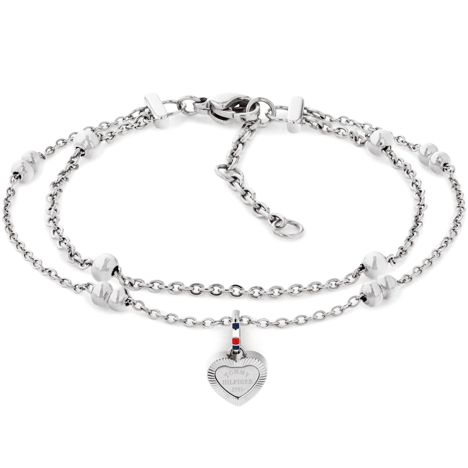 Tommy Hilfiger Armband mit Herz Anhänger Layered