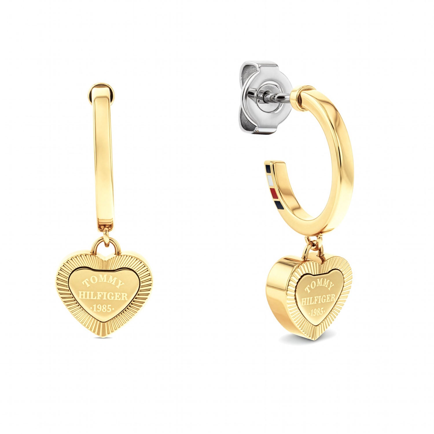 Tommy Hilfiger Ohrringe Herz Layered