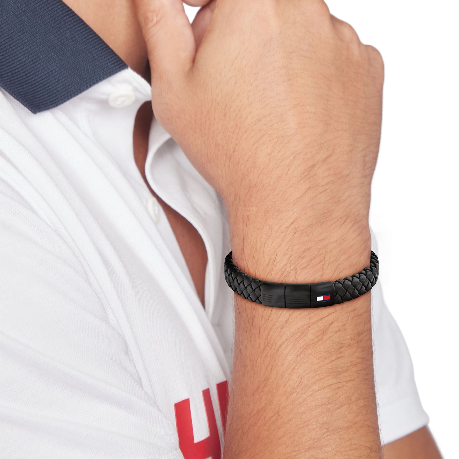 Tommy Hilfiger Herren Armband Round Braided