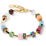 GeoCUBE® Iconic Armband Art Nouveau Gold