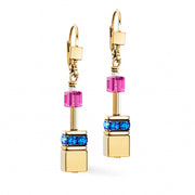GeoCUBE® Iconic Metallic Ohrringe Rainbow Gold