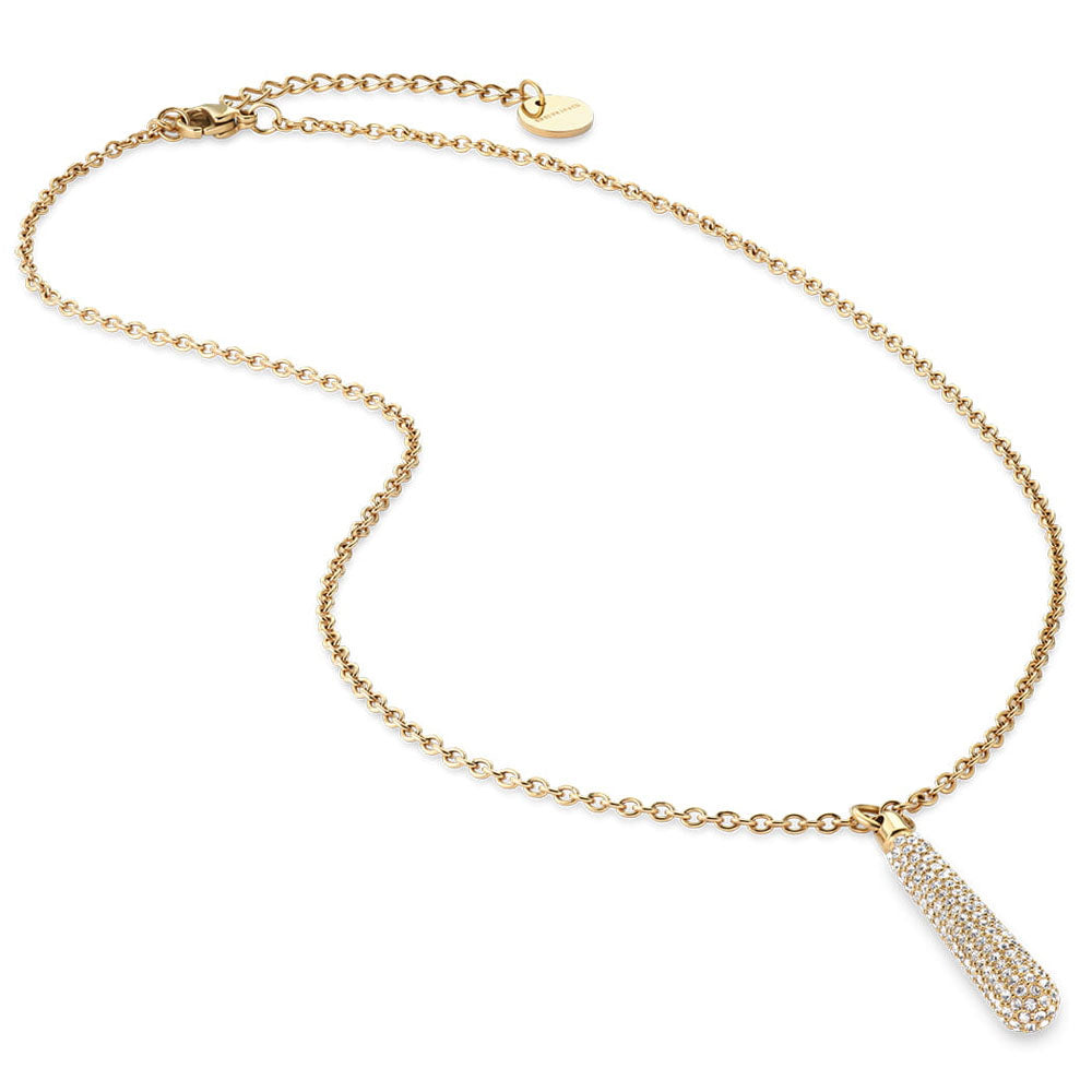 BERING Arctic Pavé Halskette gold glänzend