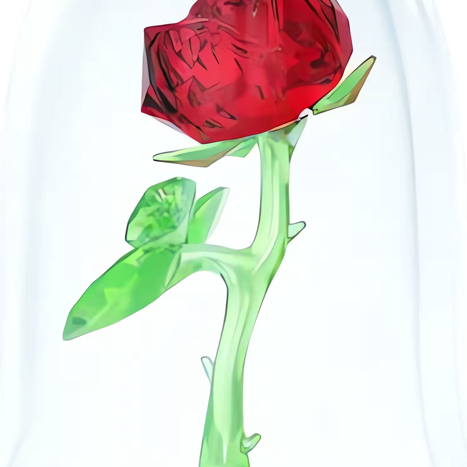 Swarovski Beauty And The Beast Verzauberte Rose