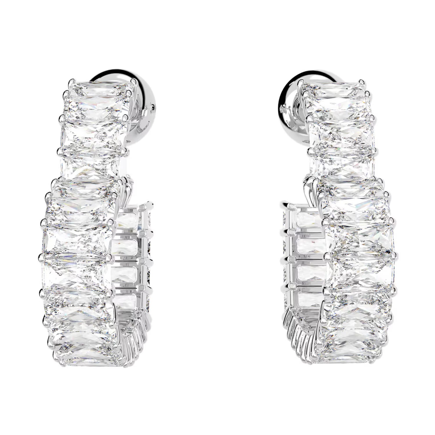 Swarovski Matrix Creolen Herz