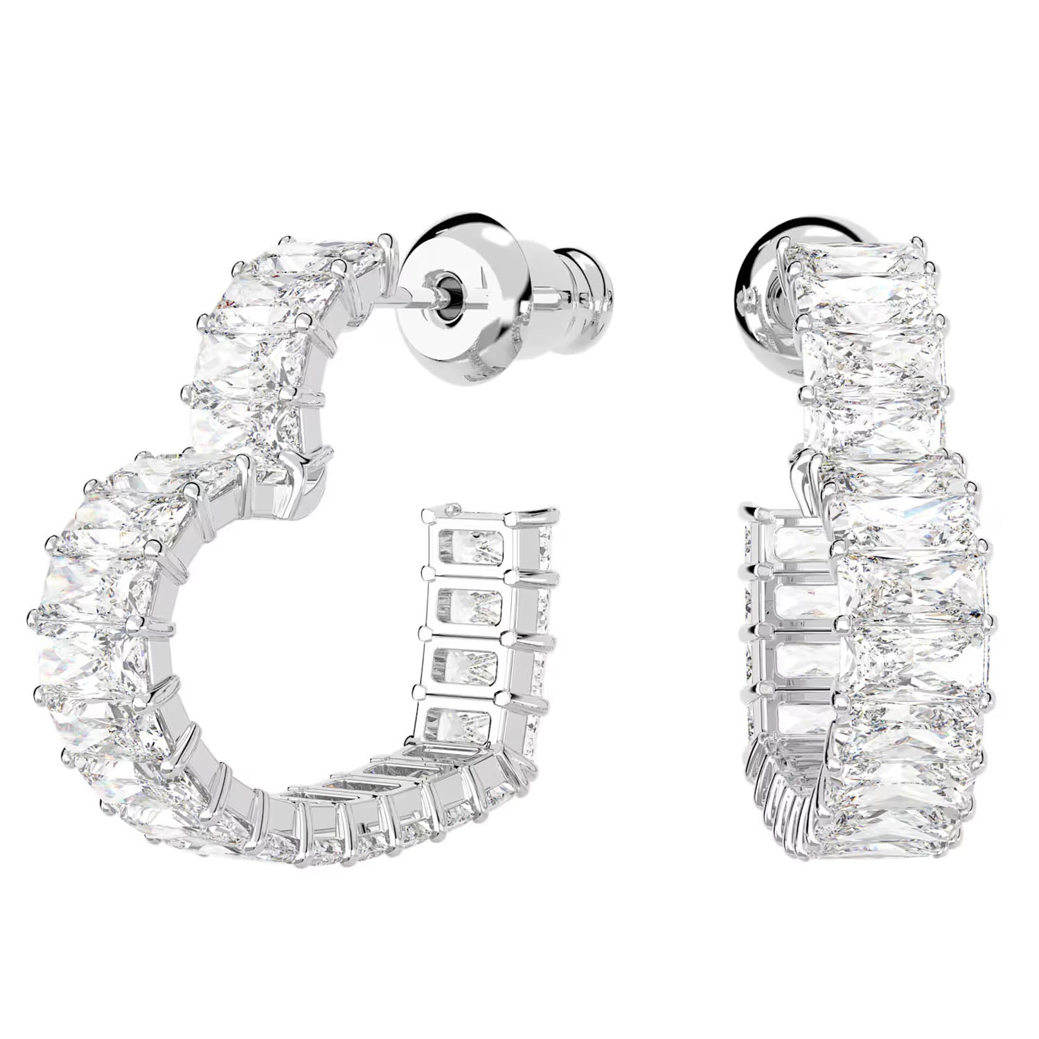 Swarovski Matrix Creolen Herz