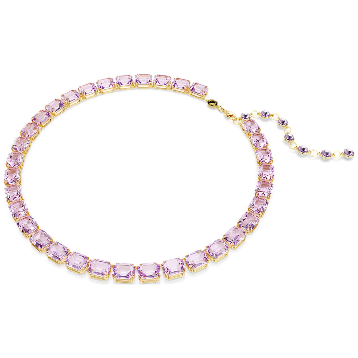 Swarovski Millenia Damen Halskette Violett