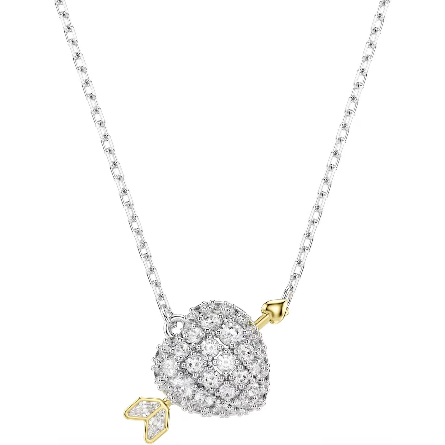 Swarovski Halskette Idyllia Anhänger - Herz mit Pfeil